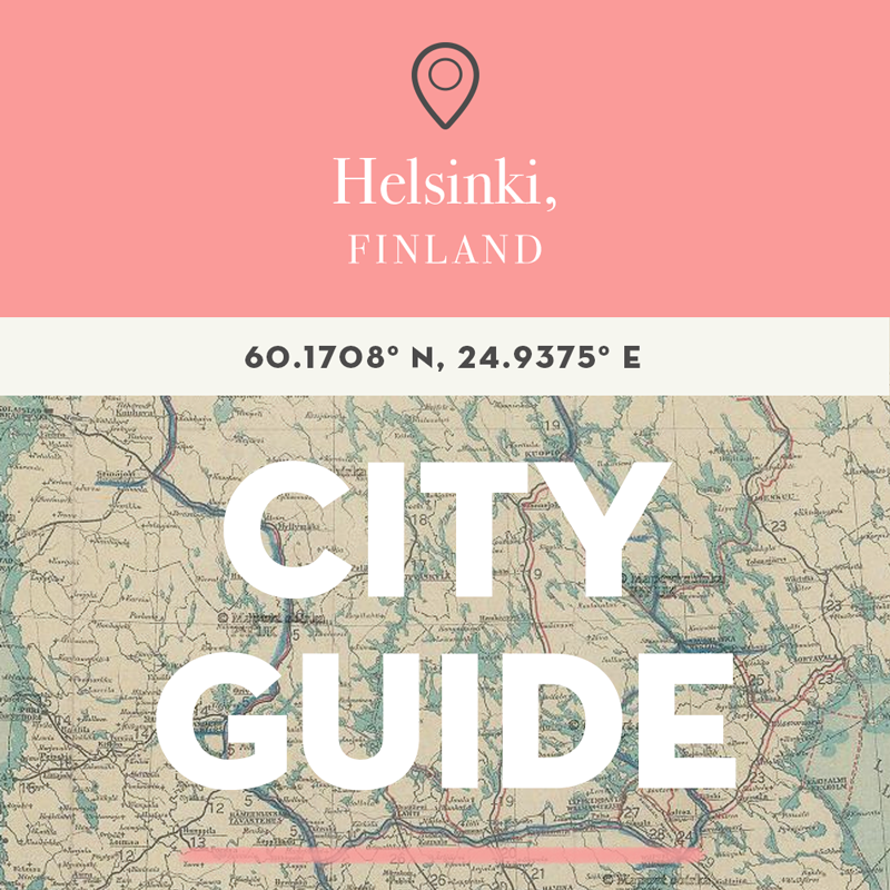 City Guide to Helsinki for Design*Sponge